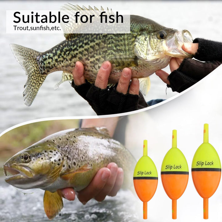 Slip Lock Bobbers for Slip Bobber Fishing – Newjoyloo