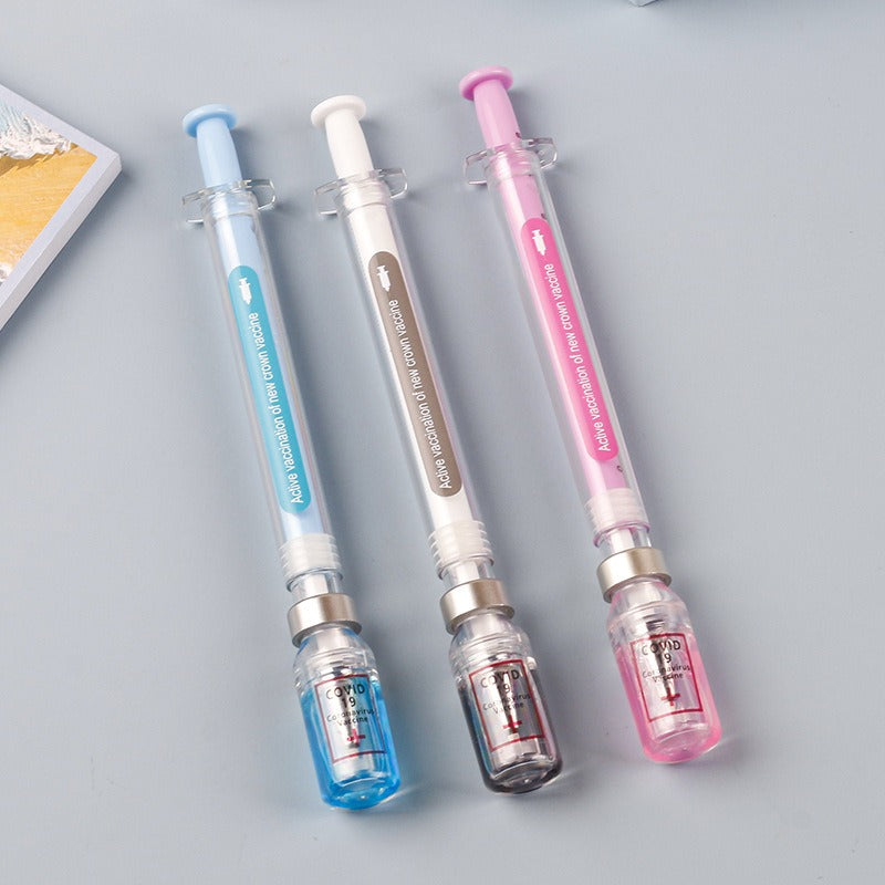 Syringe Shape Gel Pens – Newjoyloo